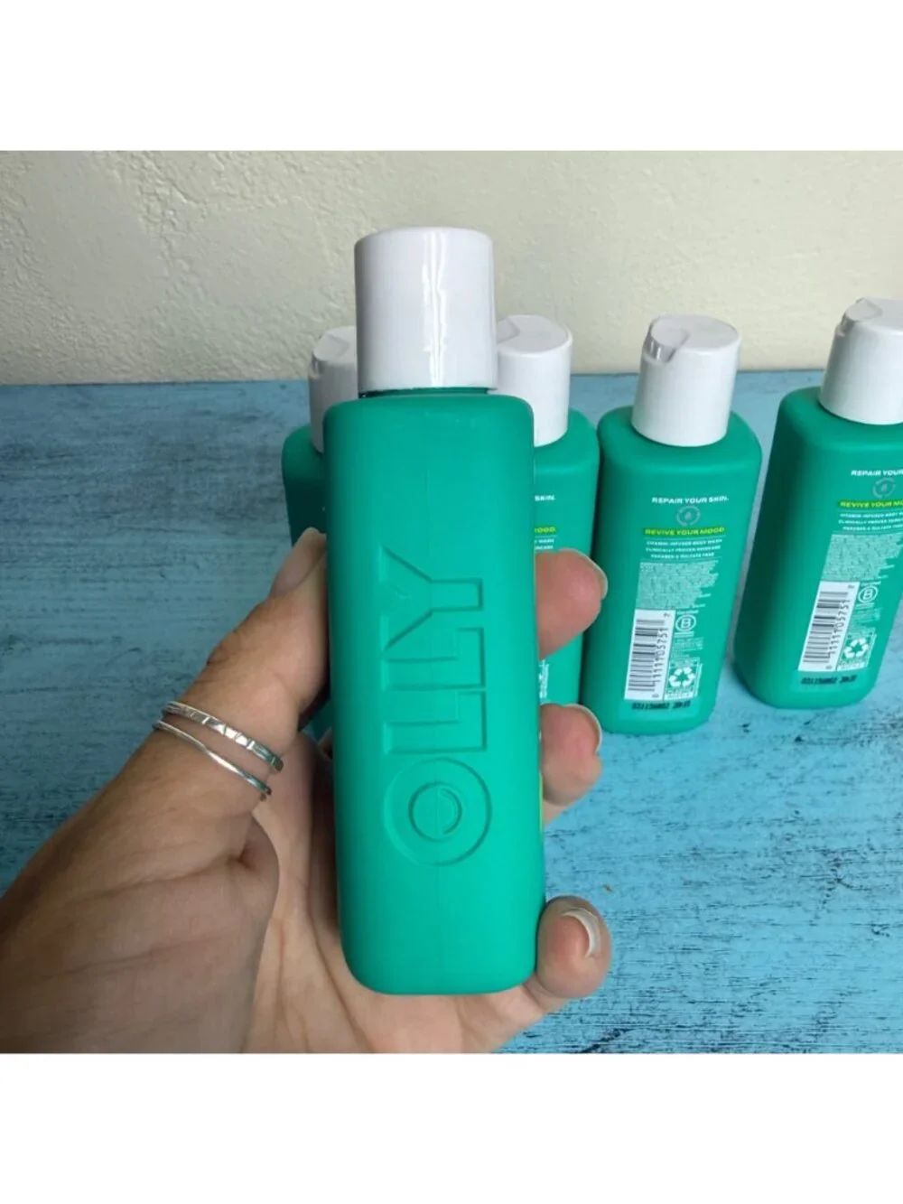 5X Olly Revive Mood & Skin Body Wash 3 Fl Oz With Magnesium & Vitamin B12